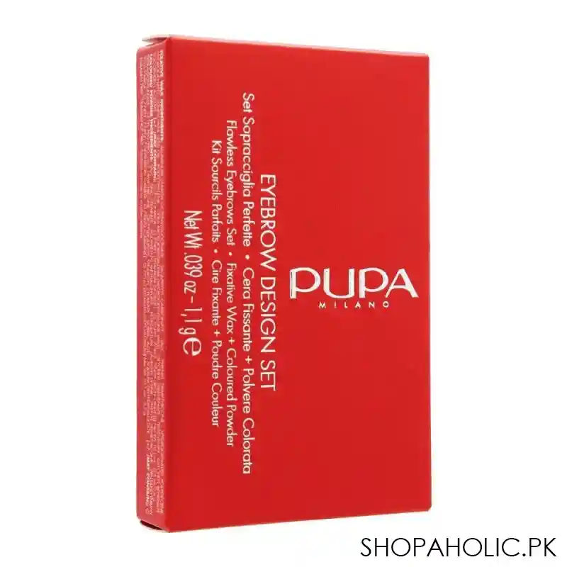 pupa milano eyebrow design set, 002 image3