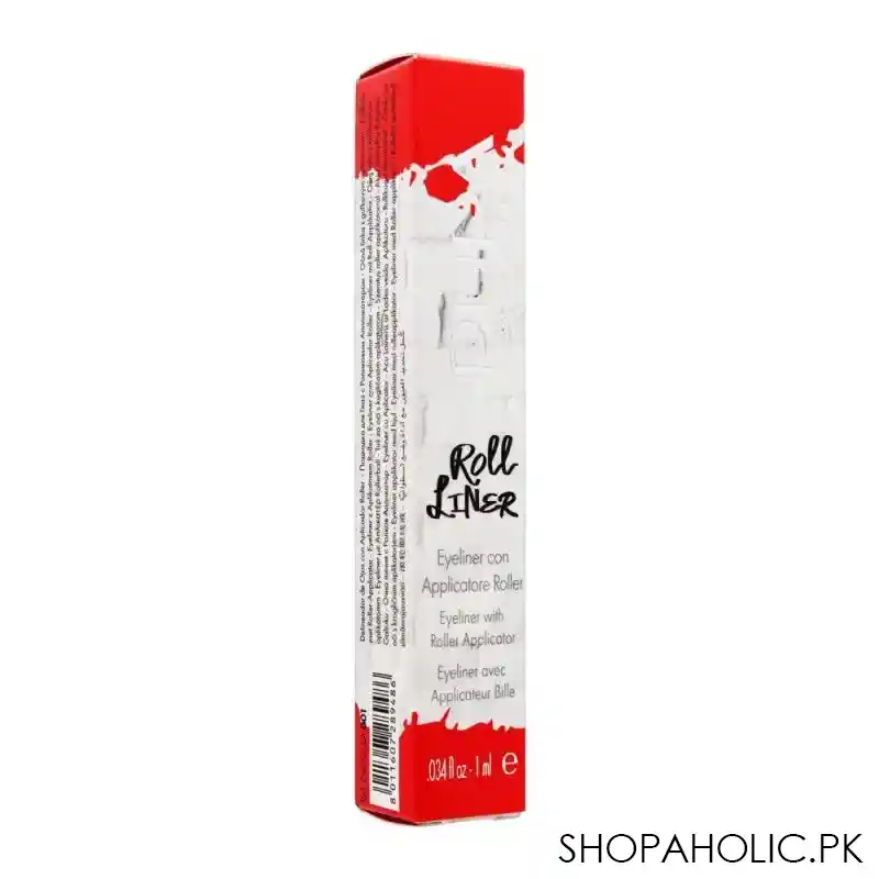 pupa milano roll liner eyeliner with roller applicator, 001 image2