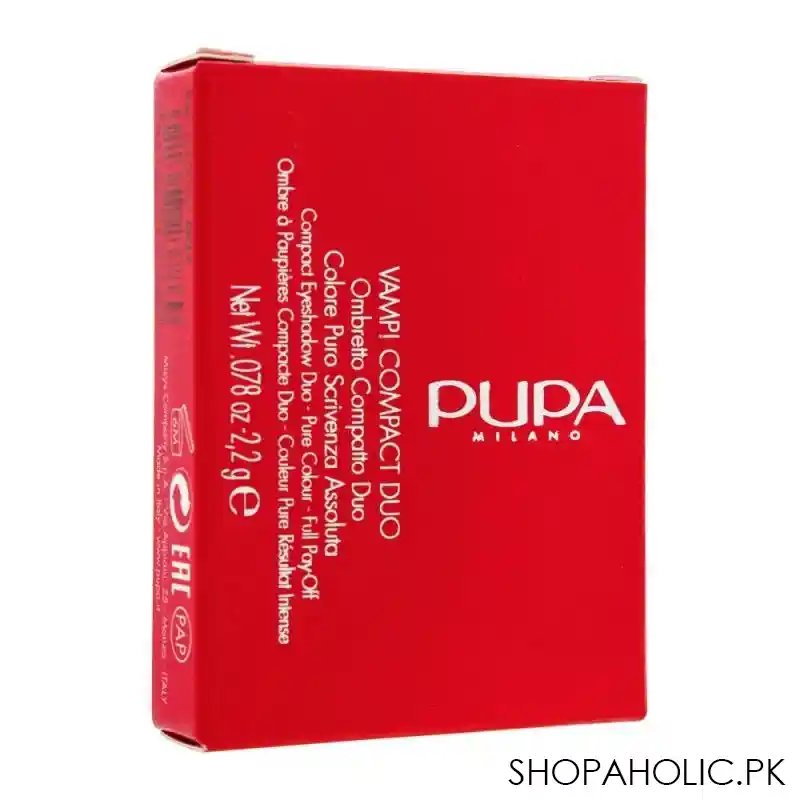 pupa milano vamp compact duo eyeshadow, 003 image3