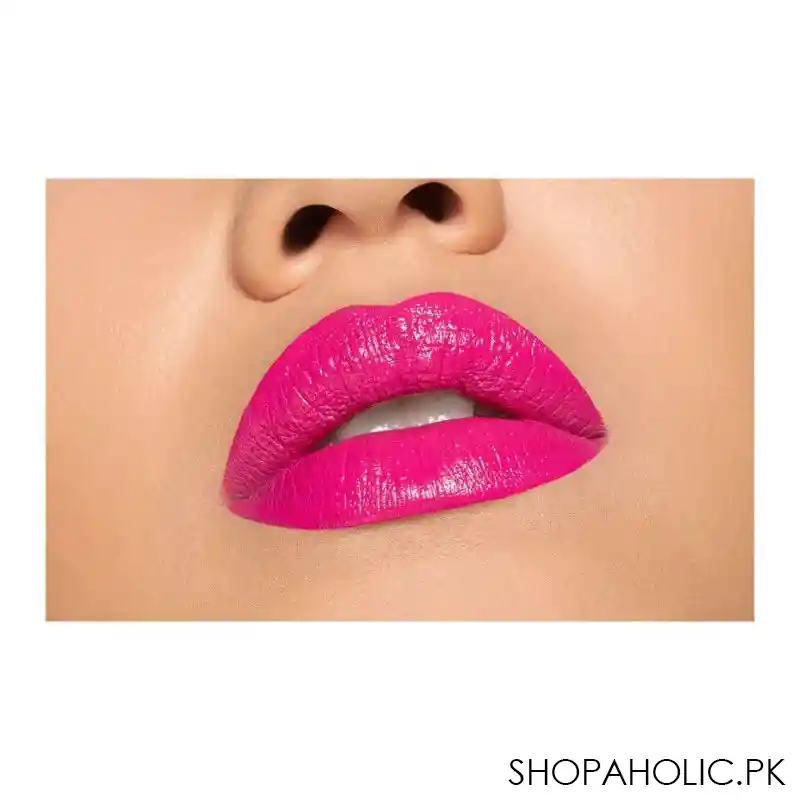 pupa milano vamp extreme colour lipstick with plumping treatment, 203, fuchsia addicted image2