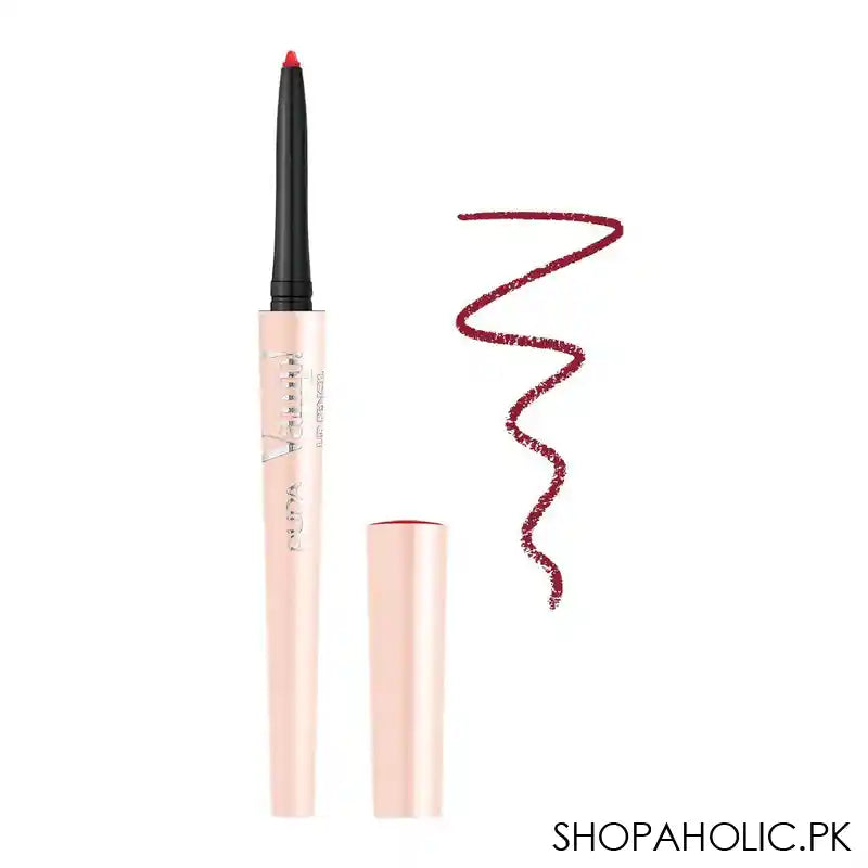 Pupa Milano Vamp! Lip Pencil And Contour, 2-In-1, 012, Intense Red - Main Image