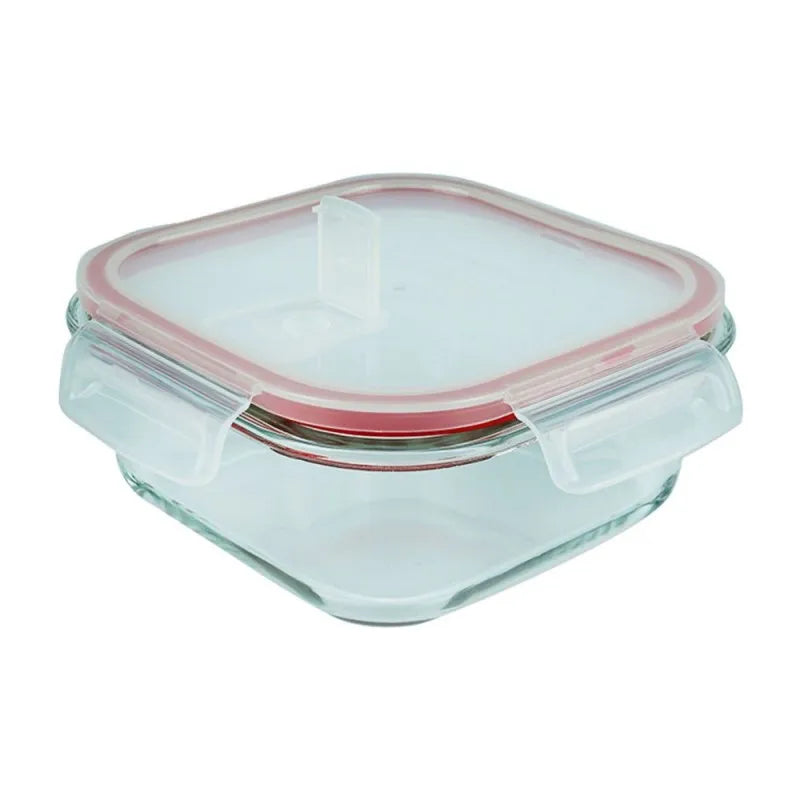 pyrex square bowl, 805ml+lid px ev805s whr main image