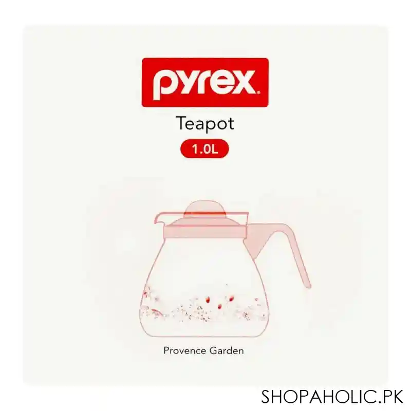 pyrex teapot provence garden, 1l, px 53p00960 pv image3