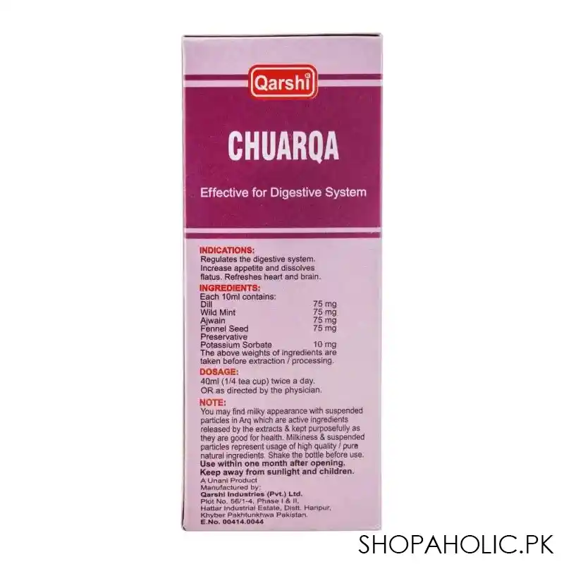 qarshi chuarqa syrup, 240ml image5