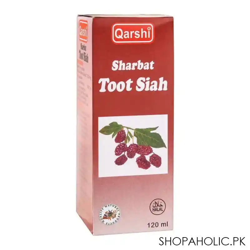 qarshi sharbat toot siah, 120ml image2