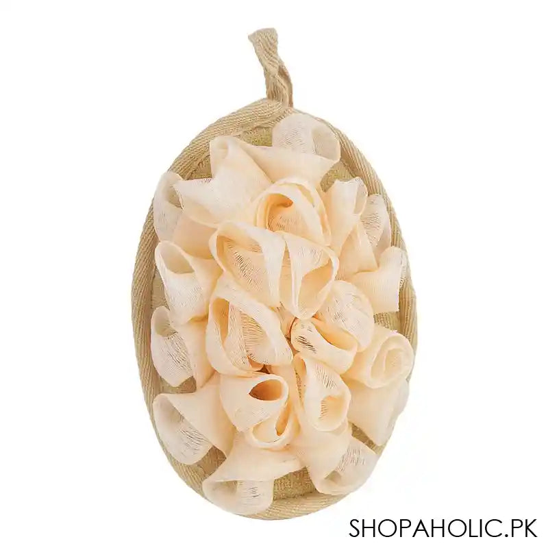 Qingzhi Loofah Sponge, Off White, 34539-2 - Main Image