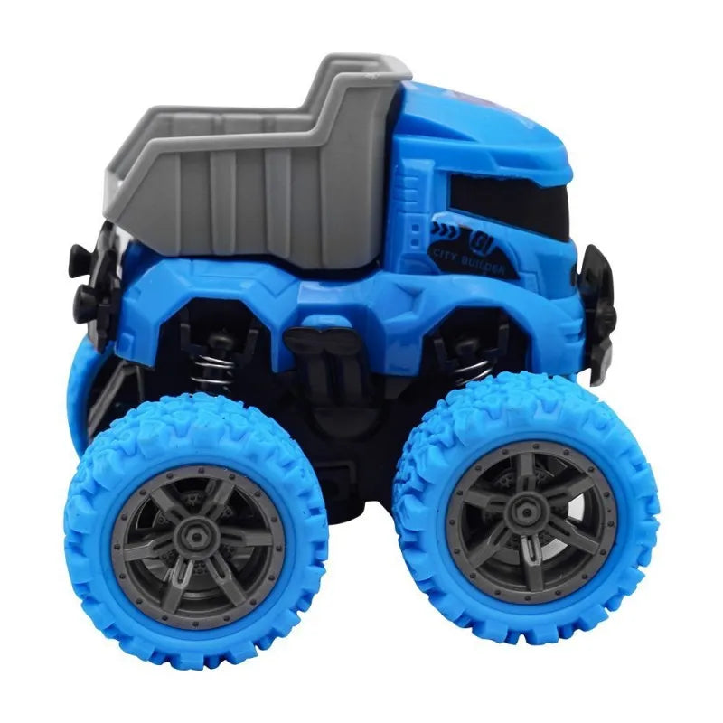 rabia toys double inertia 4wd stunt truck, blue, wz 101 image2