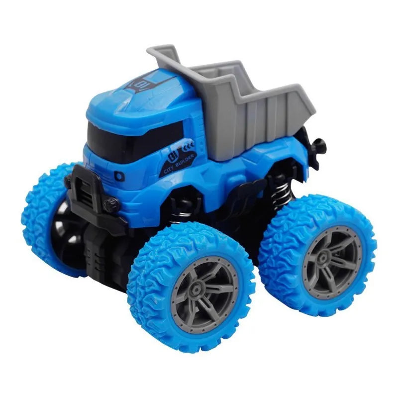 rabia toys double inertia 4wd stunt truck, blue, wz 101 main image