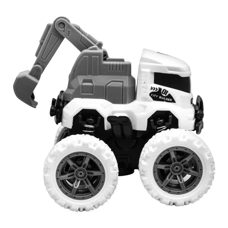 rabia toys double inertia 4wd stunt truck, white, wz 101 image2