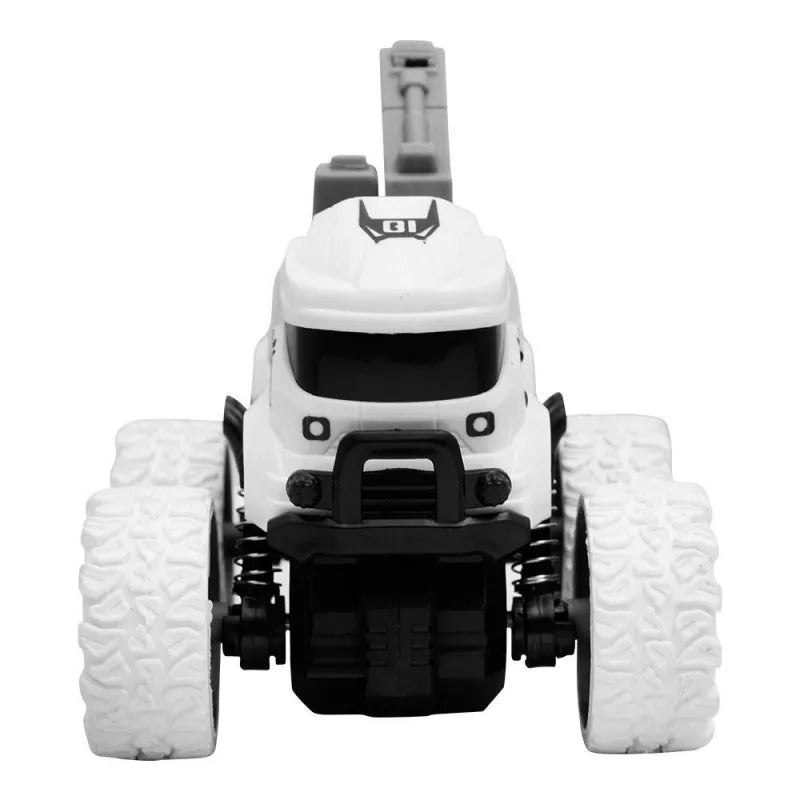 rabia toys double inertia 4wd stunt truck, white, wz 101 image3