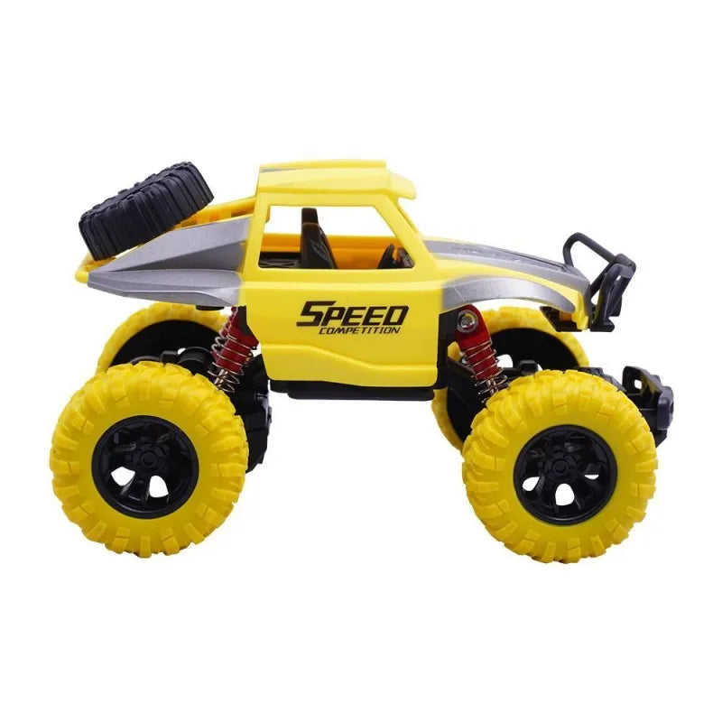 rabia toys extreme classic pull back jeep, yellow, 229 2 image2