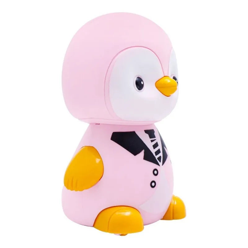 rabia toys pressing car penguin pink, x025 8c image2