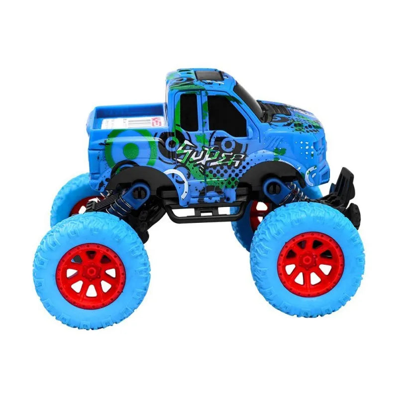 rabia toys pull back off road climbing four wheel car, blue, orc060 image2