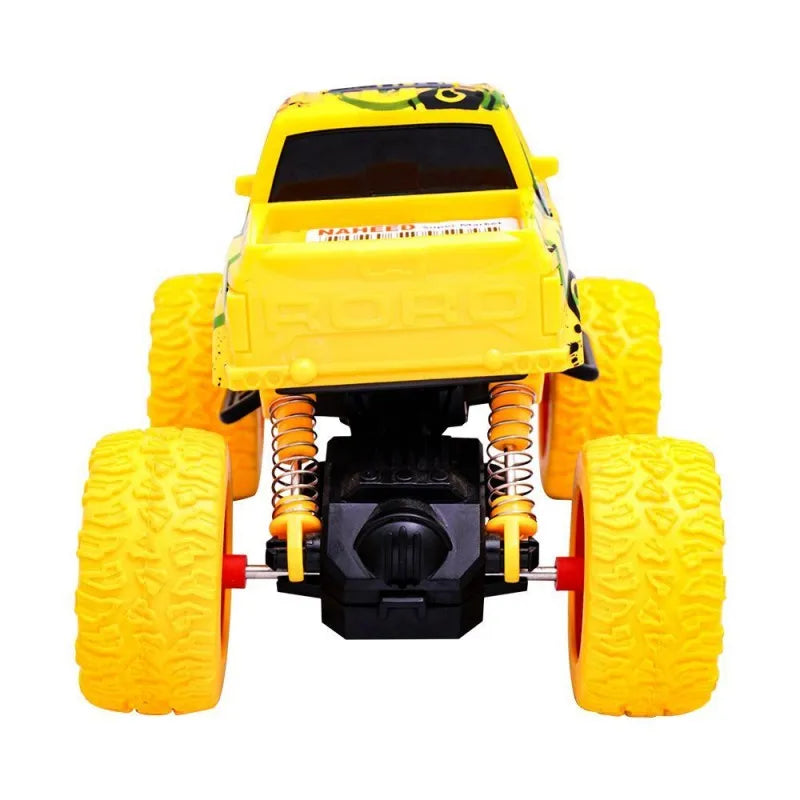 rabia toys pull back off road climbing four wheel car, yellow, orc060 image3