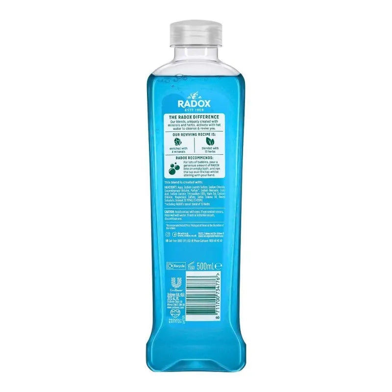 radox muscle therapy blended with sea minerals & sage bath soak, 500ml image2