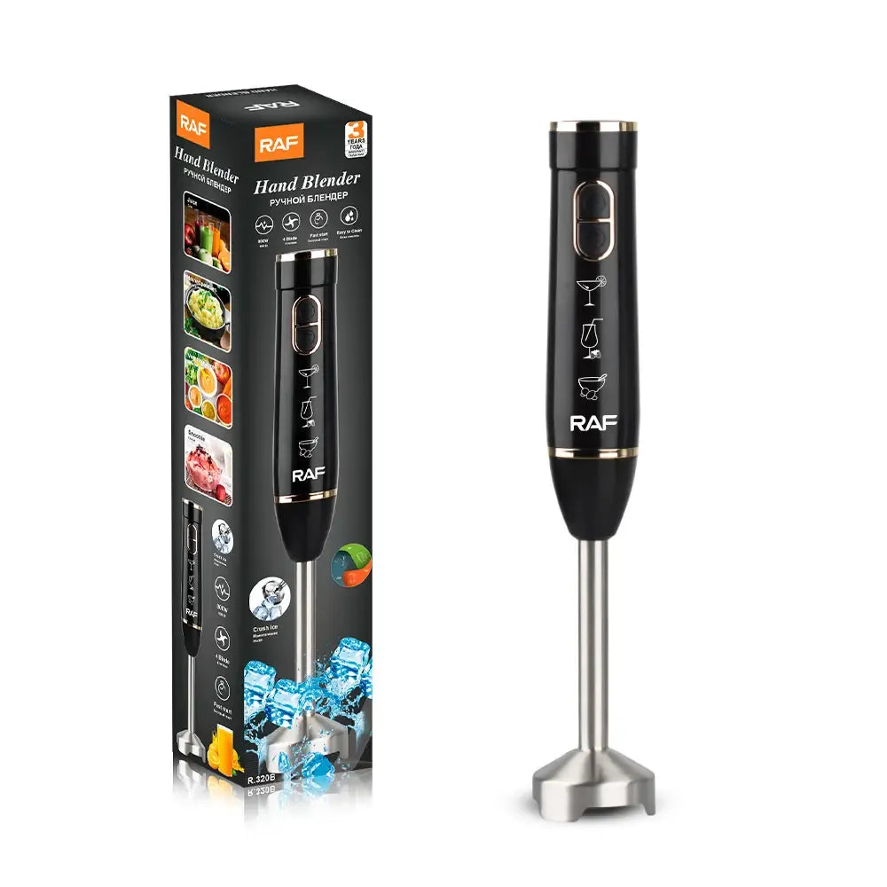 raf 4 blade electric hand blender 800w r.320b main image