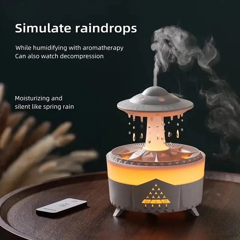 rain drop mushroom humidifier image2