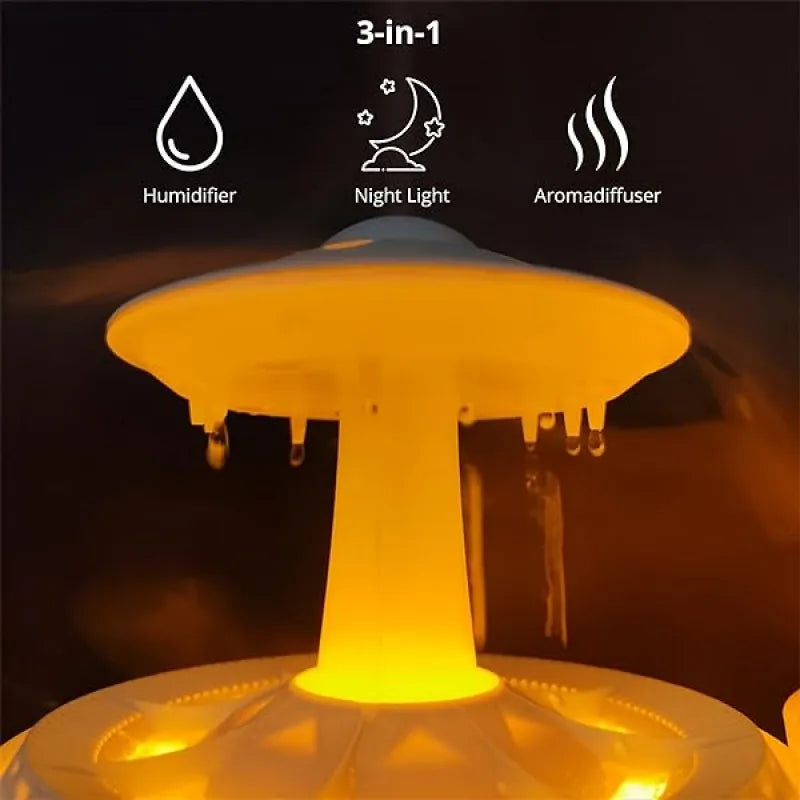 rain drop mushroom humidifier image3