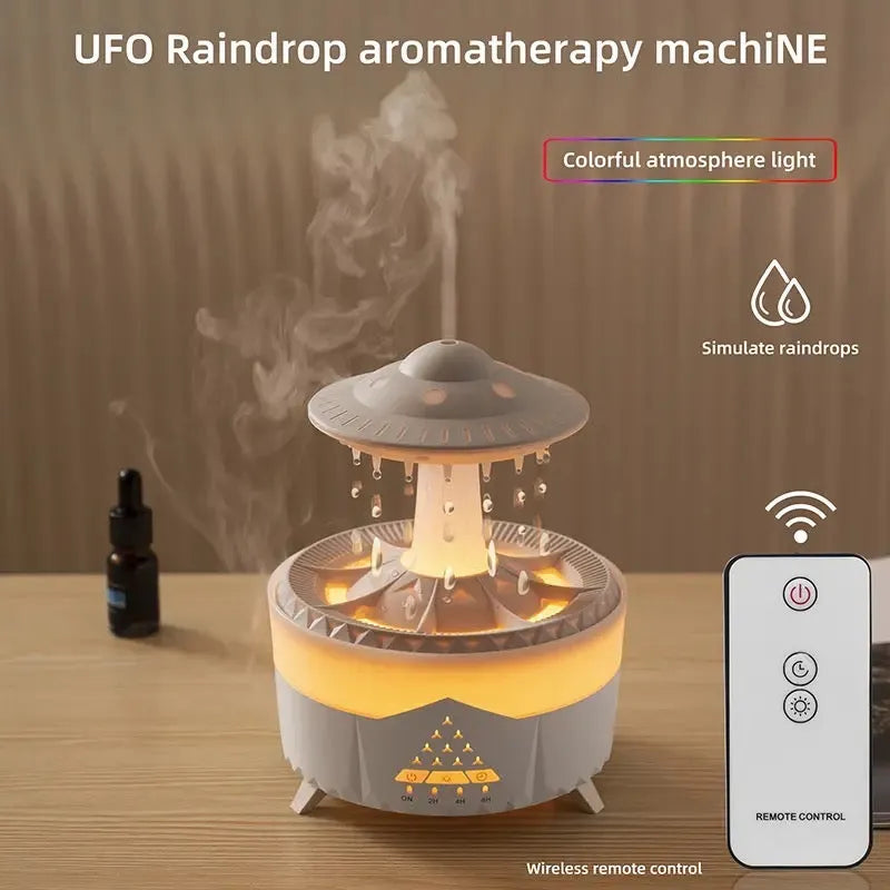 rain drop mushroom humidifier main image