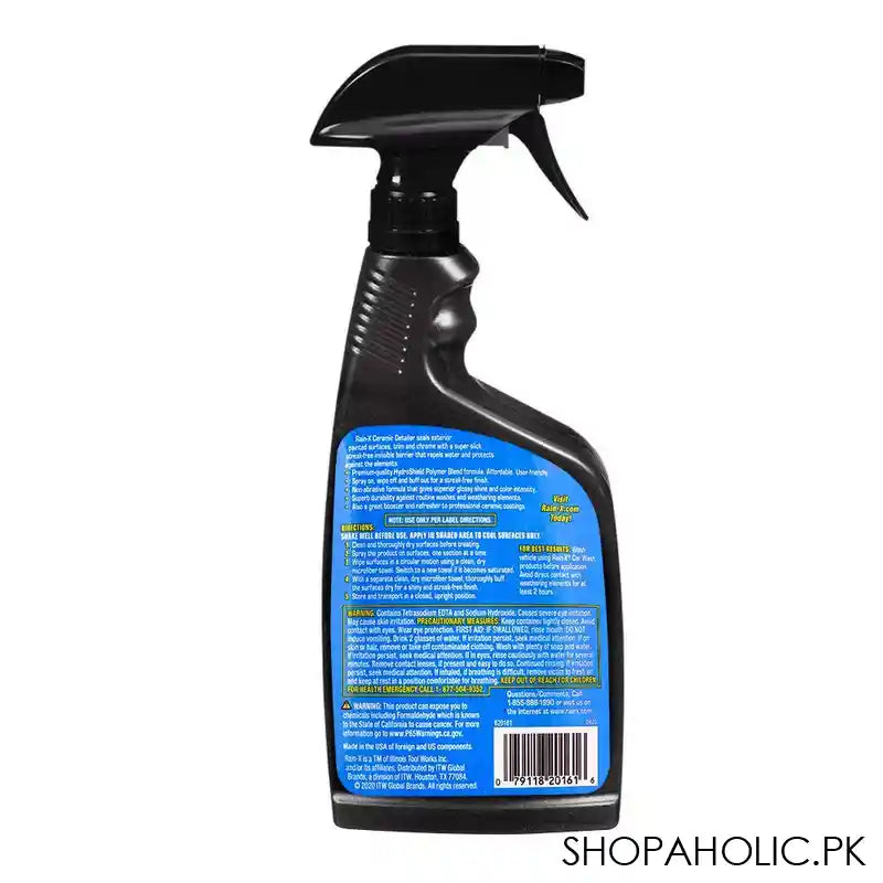 Rain-X Cerami-X Car Detailer, 650ml - Image 2