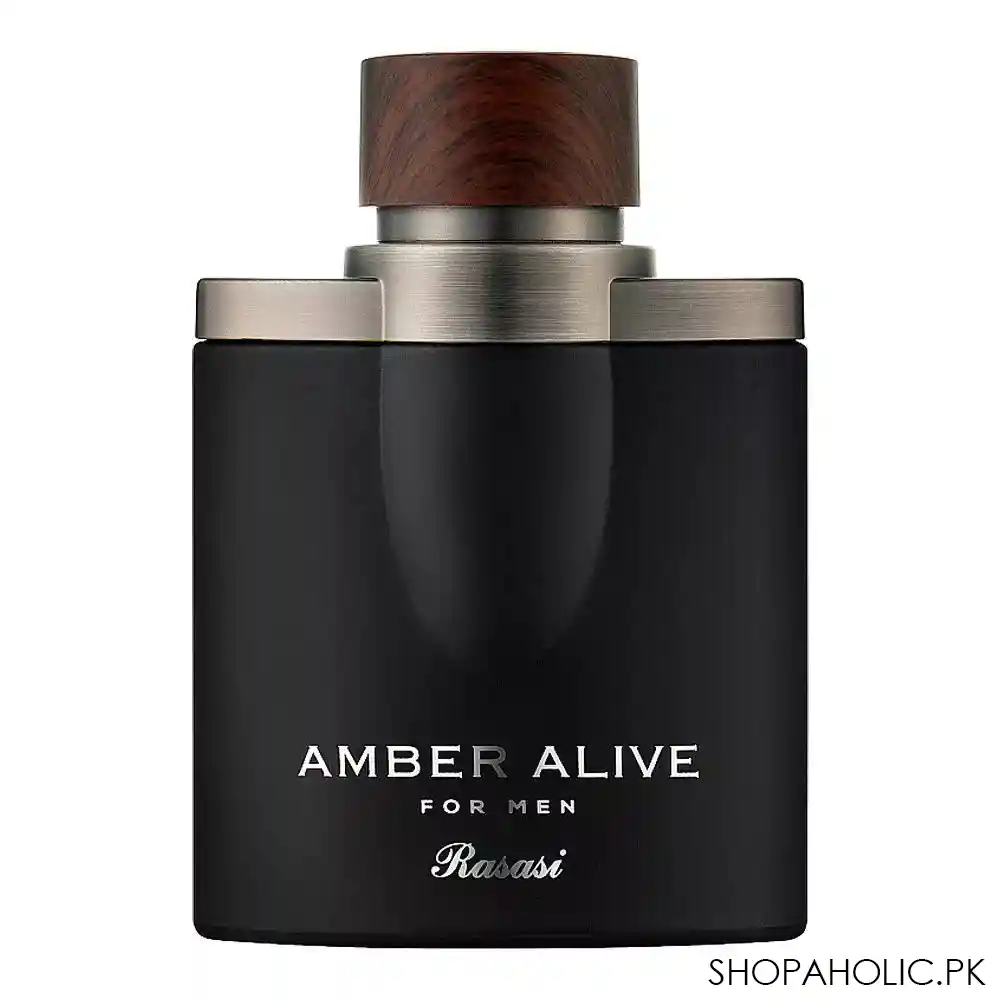 rasasi amber alive eau de parfum, for men, 100ml main image