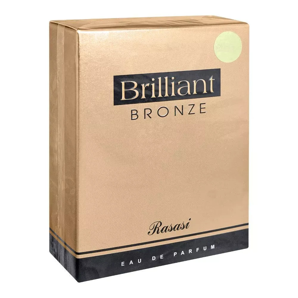 rasasi brilliant bronze eau de parfum, for men & women, 100ml image2