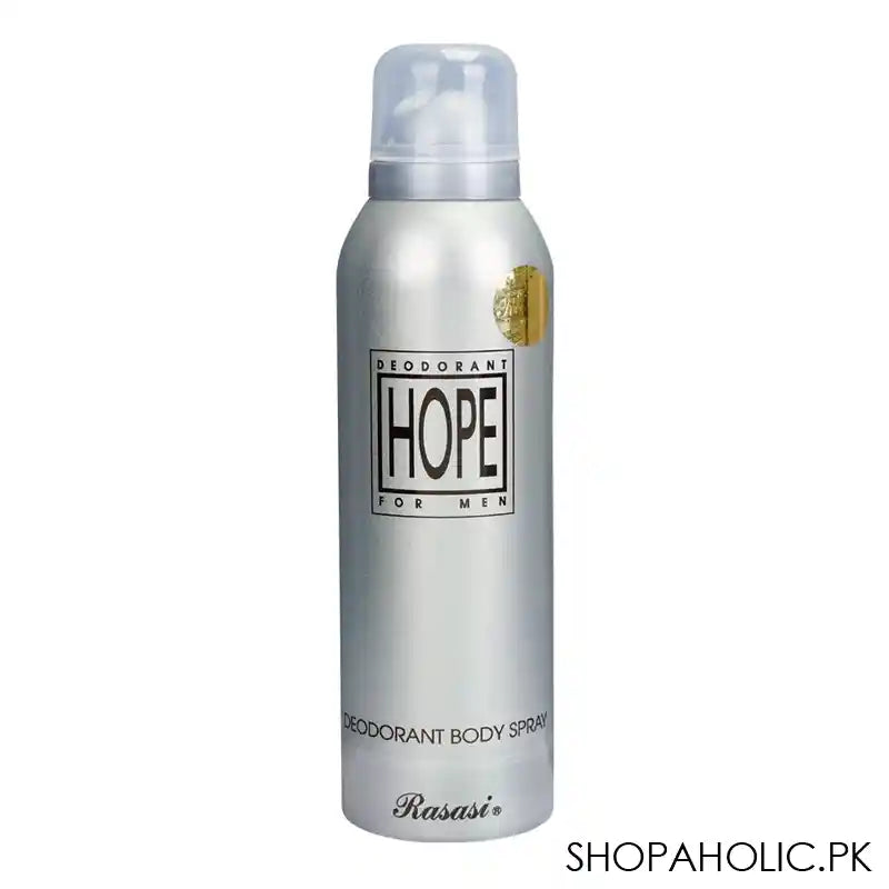 Rasasi Hope Man Deodorant Spray, For Men, 200ml - Main Image