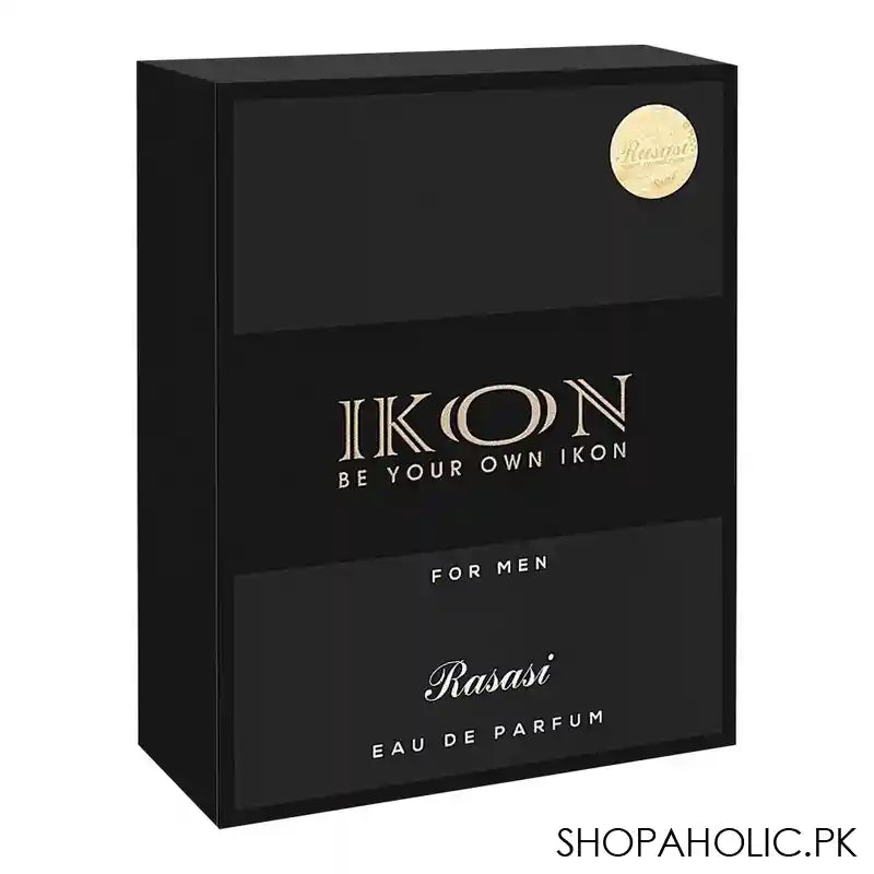 Rasasi Ikon Be Your Ikon Eau De Parfum, For Men, 100ml - Image 2