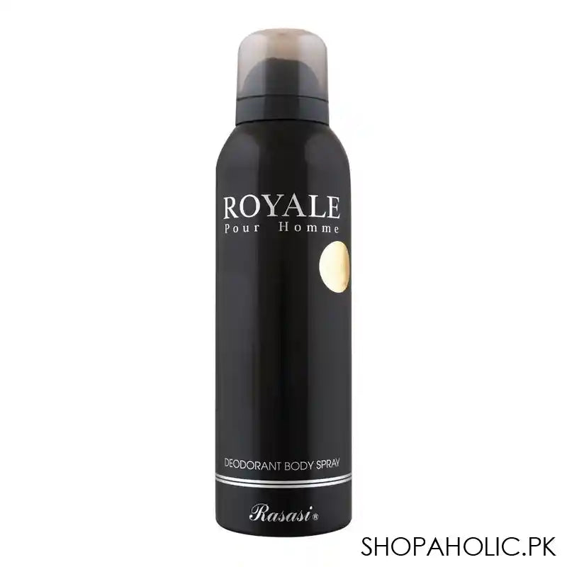 Rasasi Royale Pour Homme Deodorant Spray, For Men, 200ml - Main Image