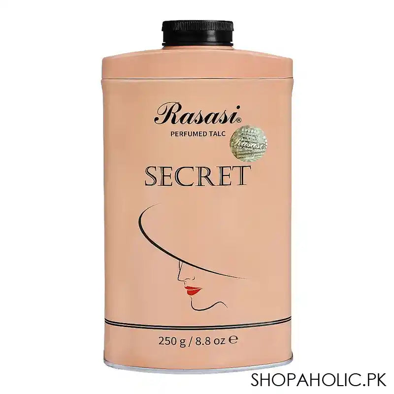 Rasasi Secret Perfumed Talc, For Women, 250g - Main Image