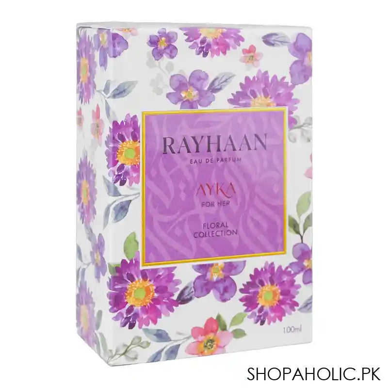 Rayhaan Ayka Floral Collection, Eau de Parfum, For Women's, 100ml - Image 3