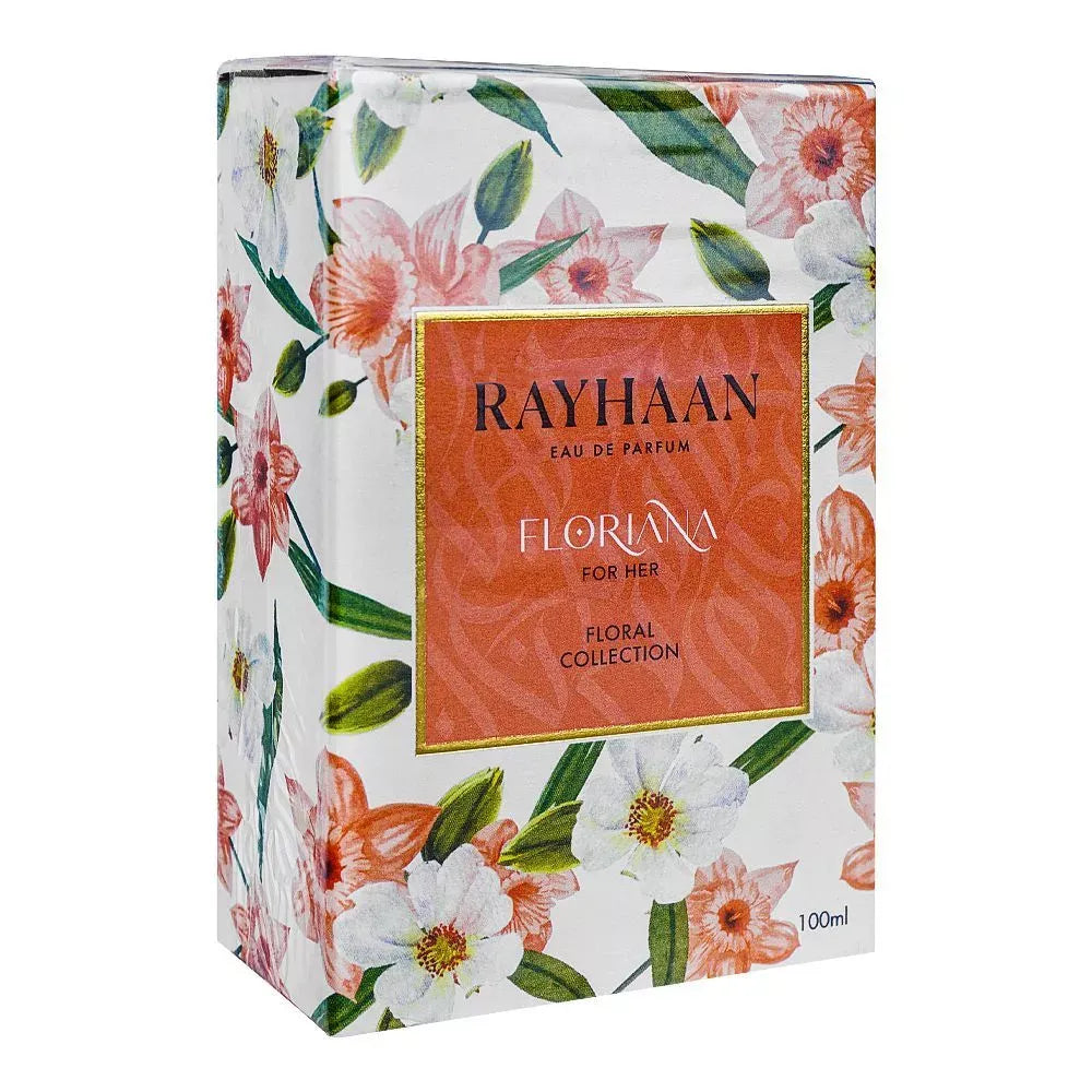 rayhaan floriana eau de parfum, for women, 100ml image2