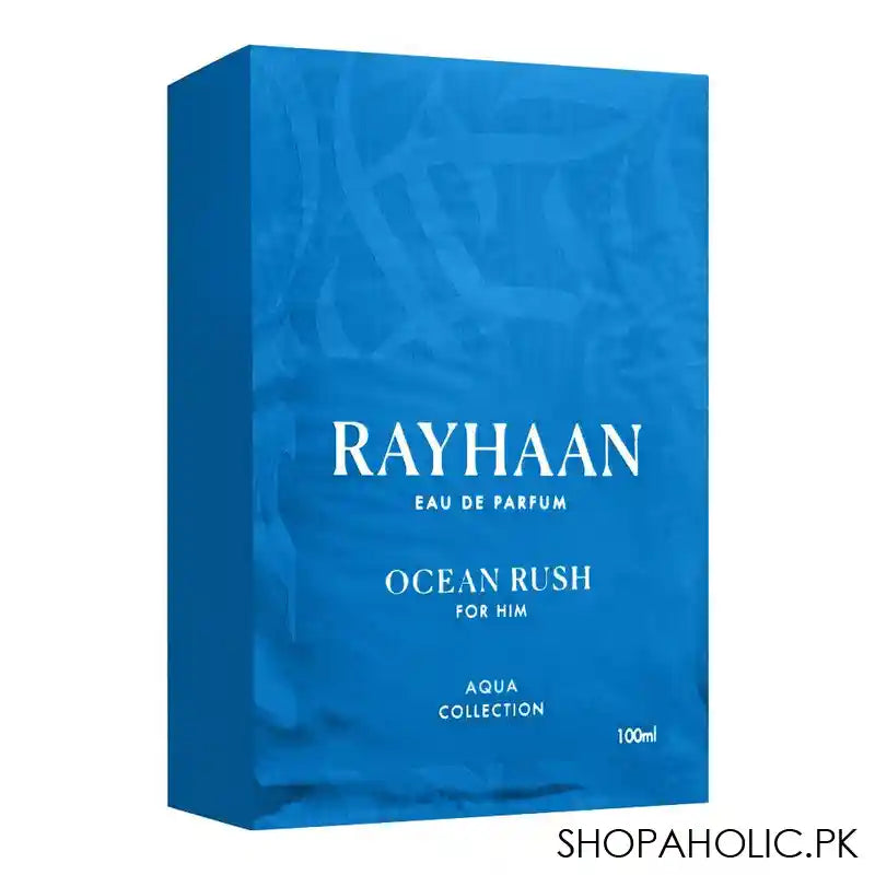 Rayhaan Ocean Rush For Him Eau De Parfum, 100ml - Image 3