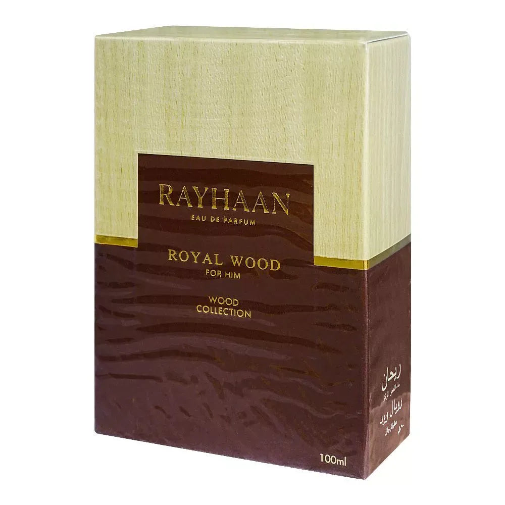 rayhaan royal wood eau de parfum, for men, 100ml image2