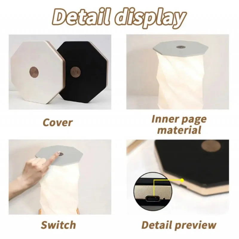 rechargable led folding table lamp image5