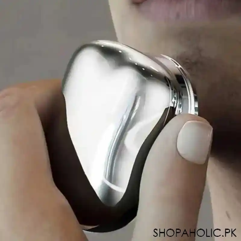 rechargeable mini shaver machine image3