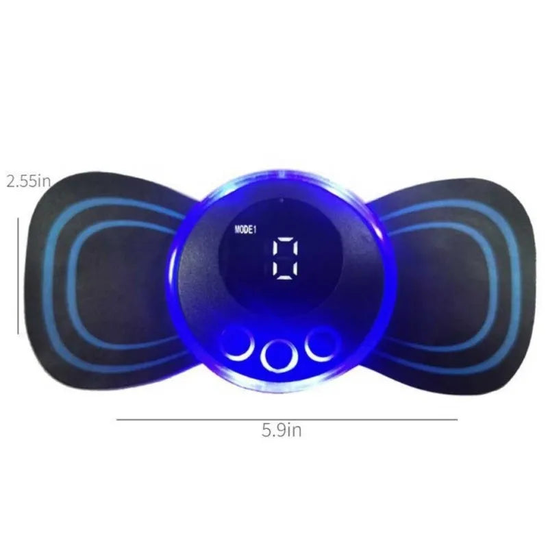 rechargeable portable electric butterfly massager main image