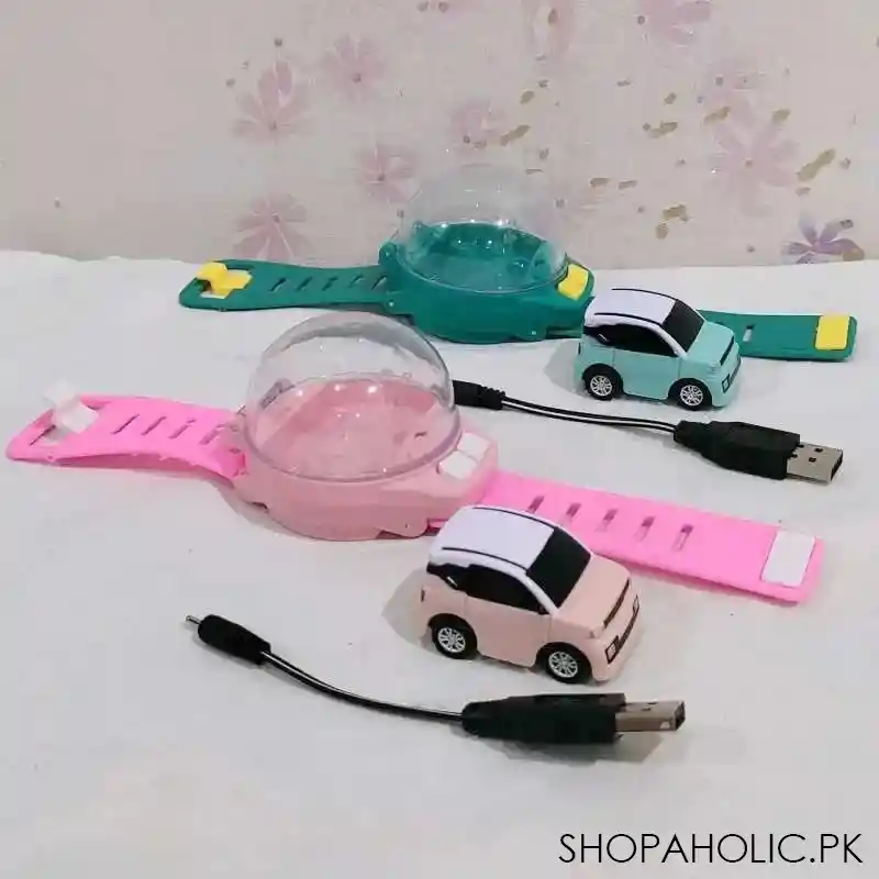 rechargeable remote control mini watch car image3