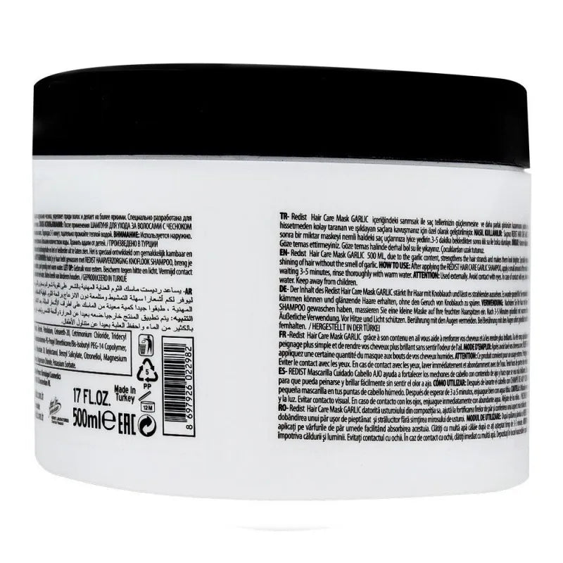 redist hair care garlic mask, 500ml image2