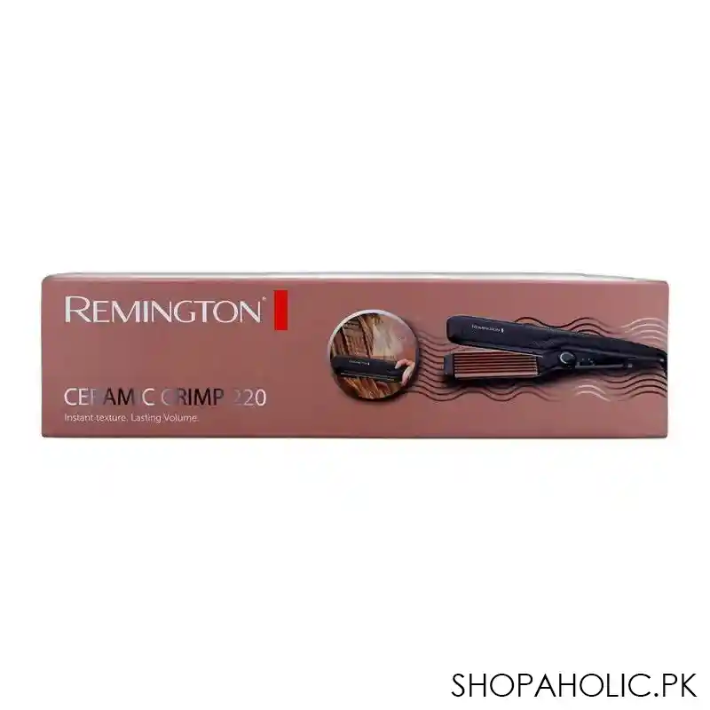 remington ceramic crimp 220 hair straightener s3580 image3