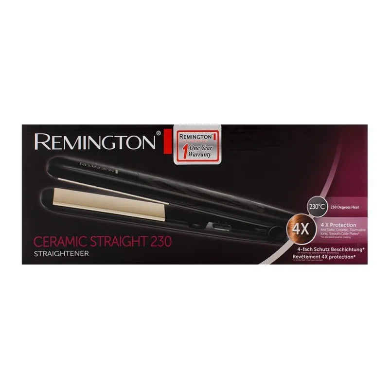 remington ceramic straight 230 hair straightener, s3500 image2