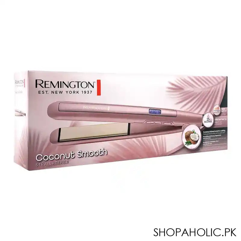 Remington Coconut Smooth Hair Straightener, S5901 - Image 4