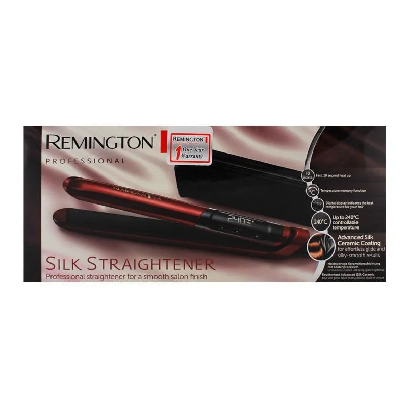 remington hair straightener with advanced silk ceramic coating s9600 image2