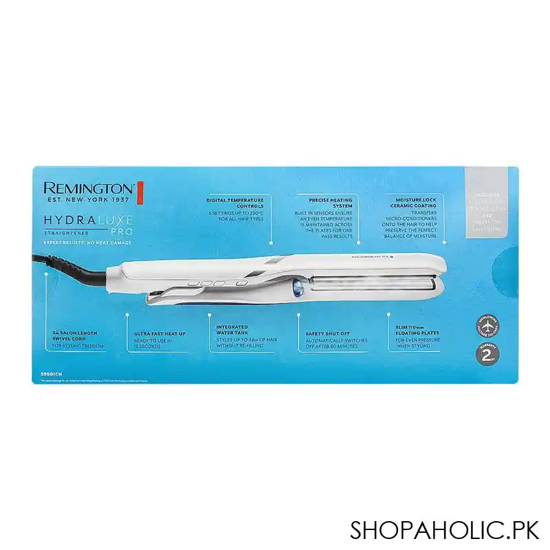 Remington Hydra Luxe Pro Hair Straightener, S9001CN - Image 5