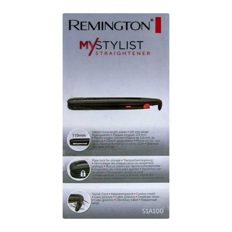 remington mystylist hair straightener, ceramic coated plates, a1a100 image5