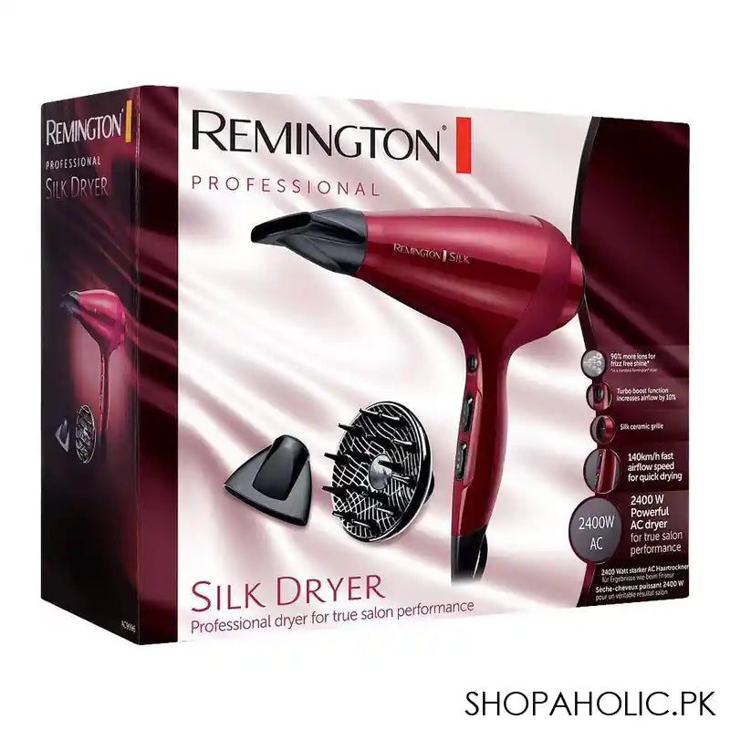 Remington Professional Silk Hair Dryer, 2400W, AC9096 - Image 5