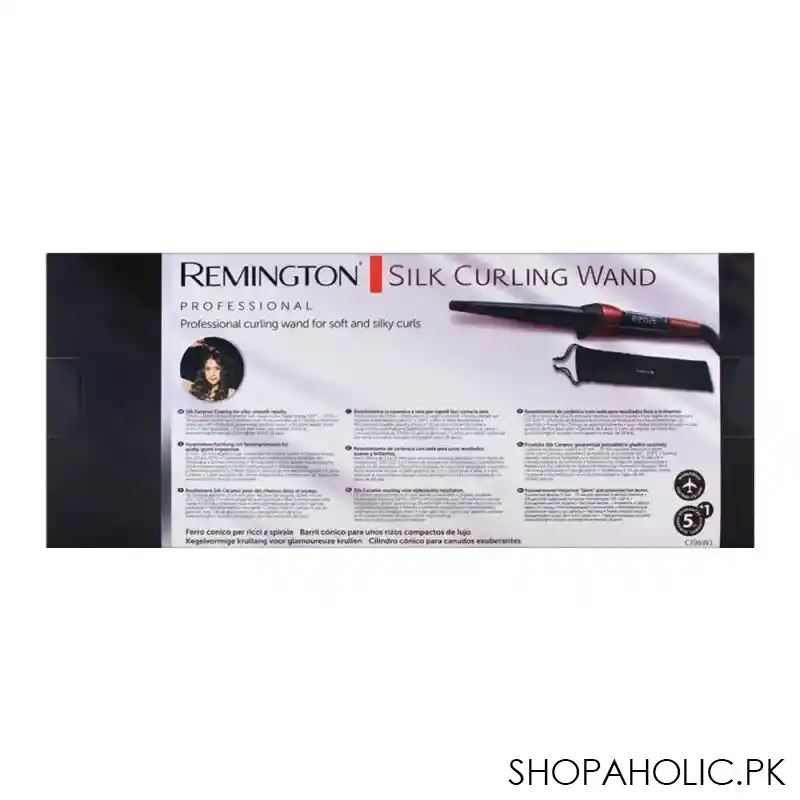 remington silk curling wand hair curler ci 96w1 image3