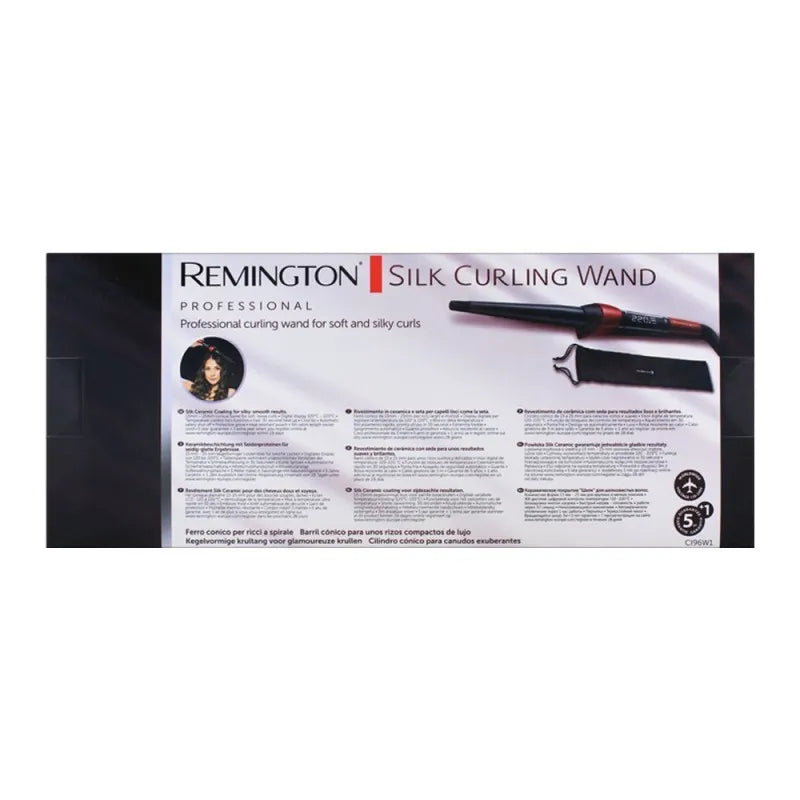 remington silk curling wand hair curler ci 96w1 image3