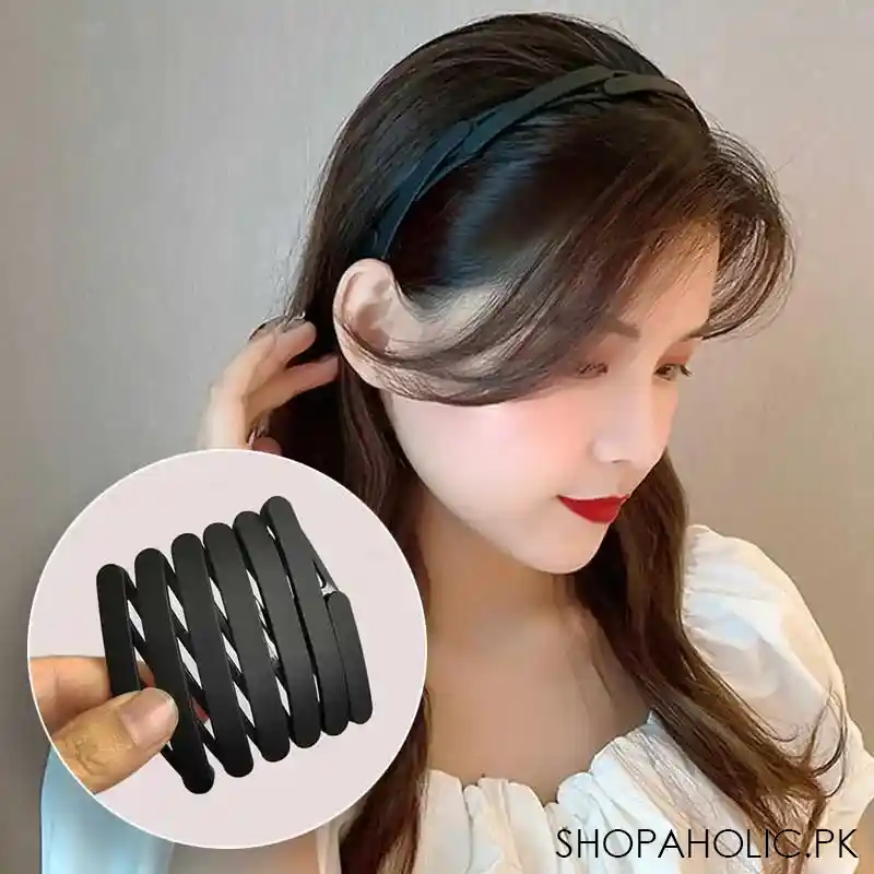 retractable pocket hair band main image