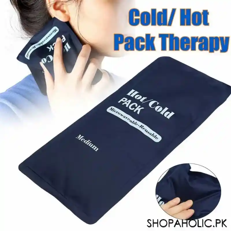 reusable hot and cold pain relief gel pack main image